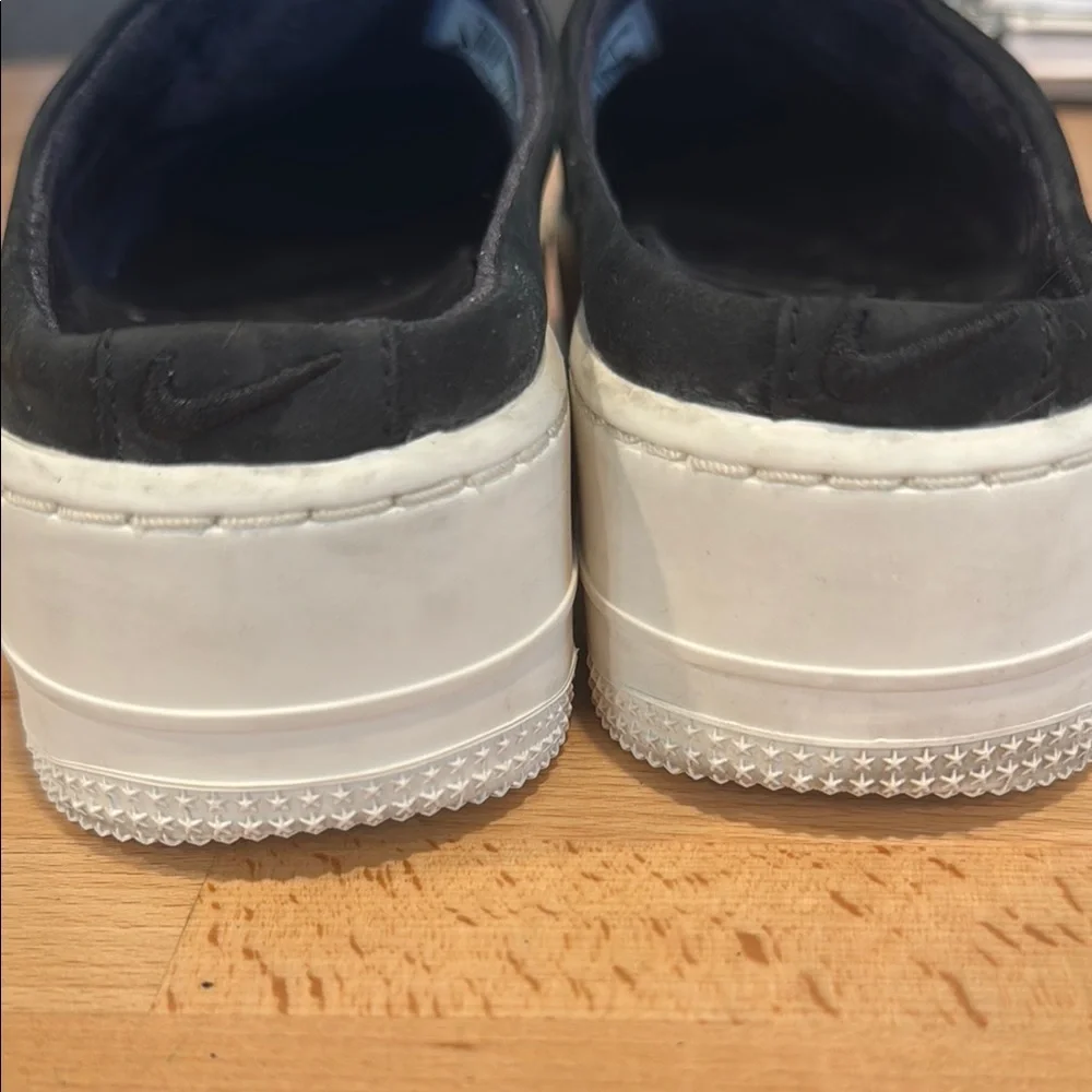 Nike Air Force 1 Lover XX Premium Black BV8249-001 Mule Shoes Women's Sz‎ 9